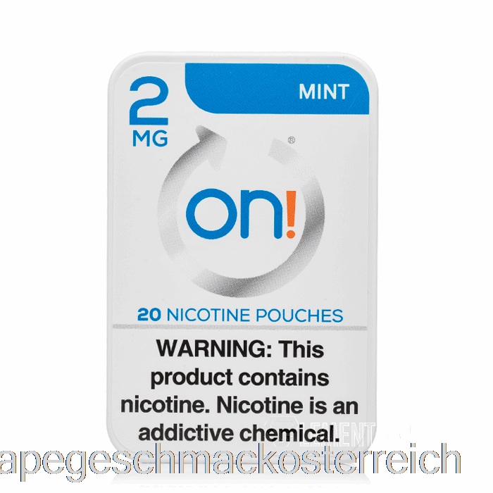 An! Nikotinbeutel - Minze 2 Mg Vape-Geschmack